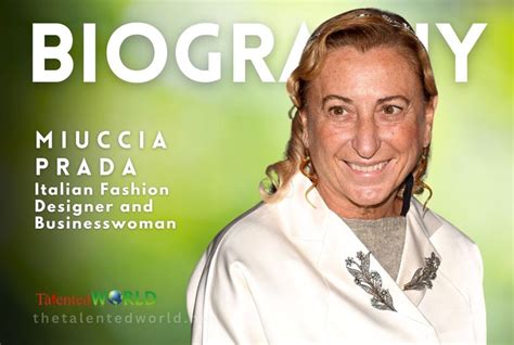 mucci prada|miuccia prada career.